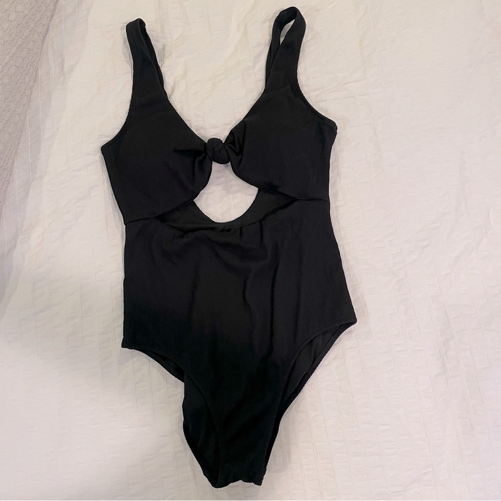 Aerie Ribbed Cutout One Piece